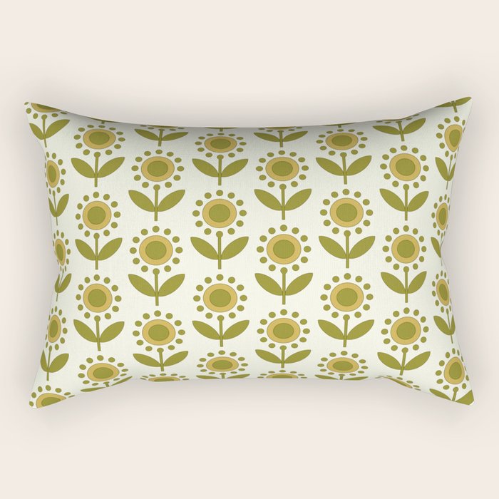 Sunroom Bloom Rectangular Pillow Gallery Image 2