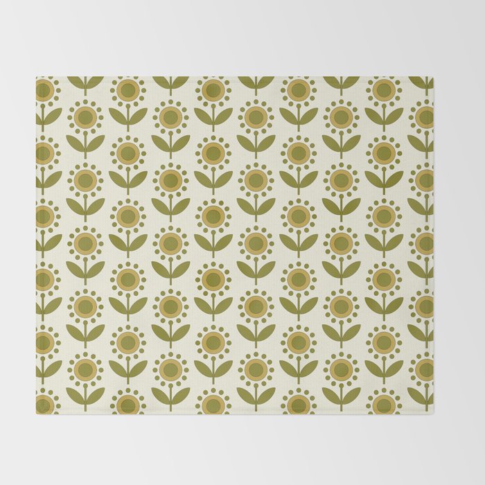 Sunroom Bloom Throw Blanket Gallery Image 2