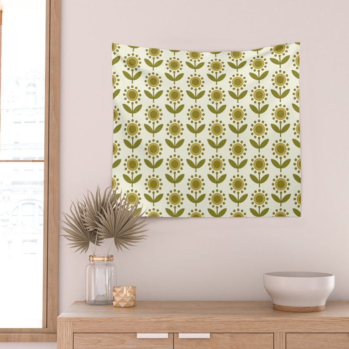 Sunroom Bloom Wall Tapestry Gallery Image 2