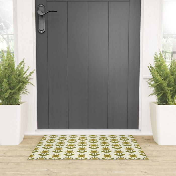 Sunroom Bloom Welcome Mat Gallery Image 3
