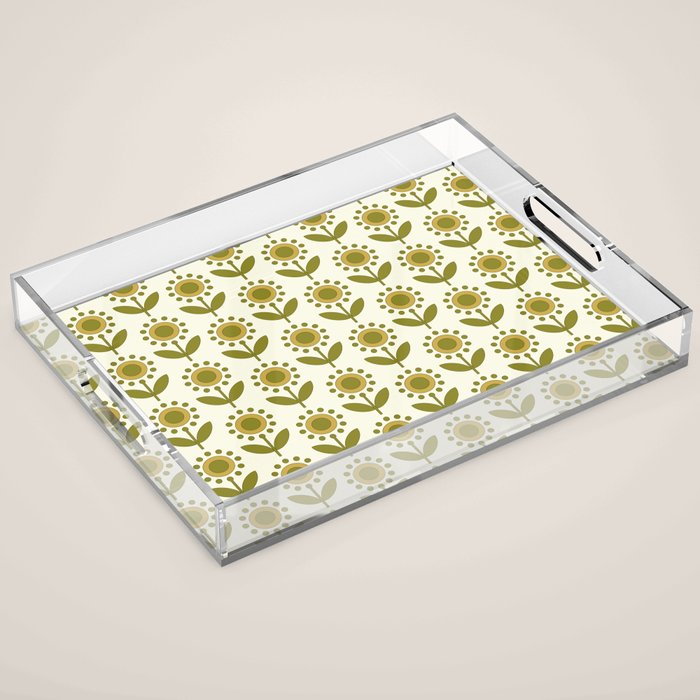 Sunroom Bloom Acrylic Tray Gallery Image 1
