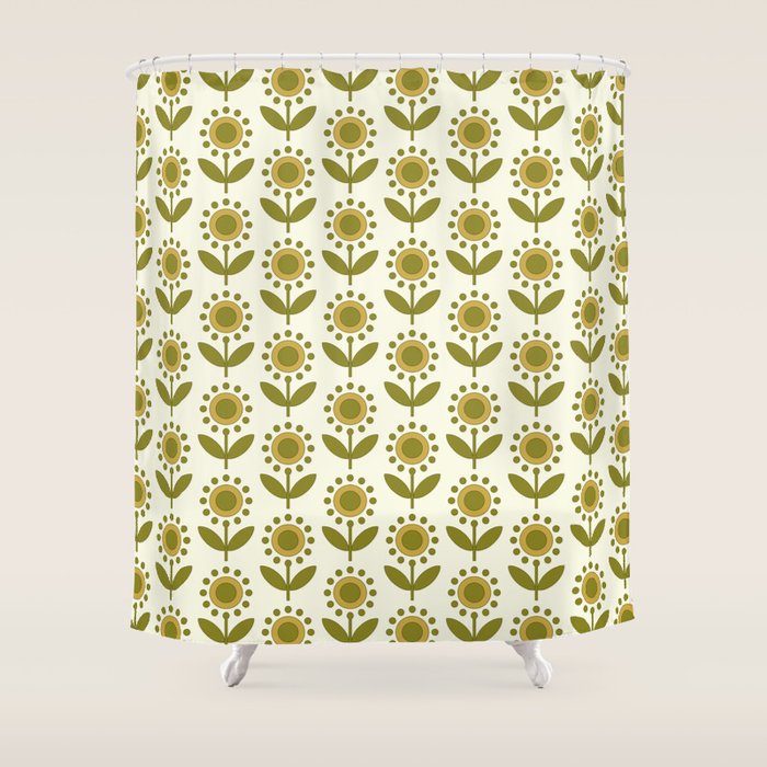 Sunroom Bloom Shower Curtain Gallery Image 1