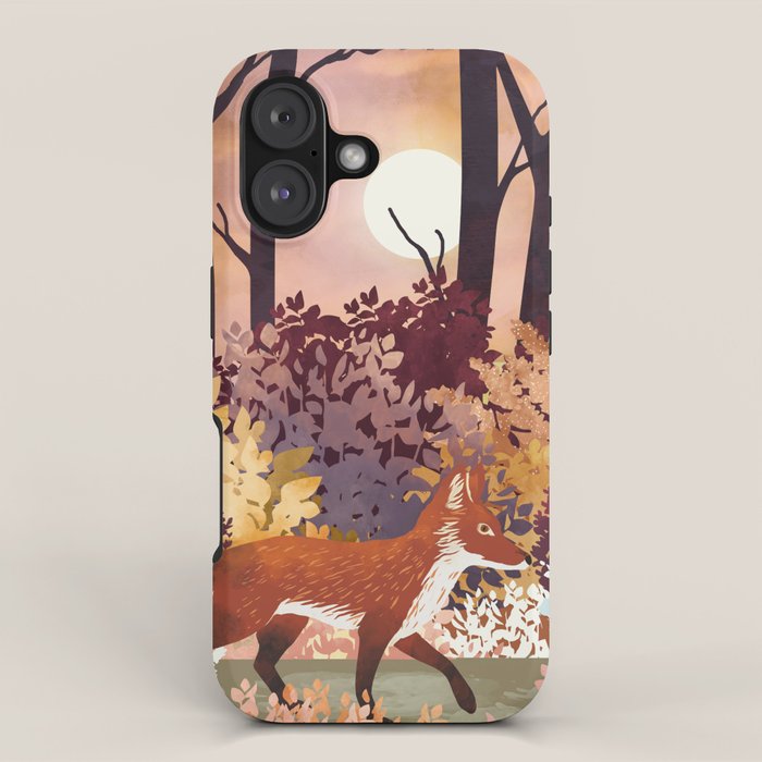 Autumn Fox Forest iPhone Case Gallery Image 1