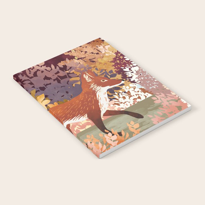 Autumn Fox Forest Notebook Gallery Image 2