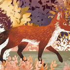 Autumn Fox Forest Coffee Mug Gallery Image 2