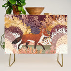Autumn Fox Forest Credenza Gallery Image 1
