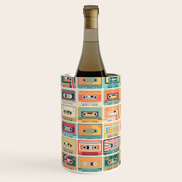 Retro 90s Mixtapes Wine Chiller Gallery Image 2