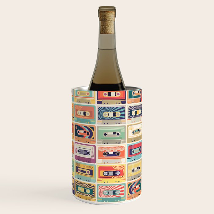 Retro 90s Mixtapes Wine Chiller Gallery Image 3