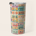 Retro 90s Mixtapes Travel Mug Gallery Image 3