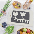 Black Tulips #2 - 4/5 Cutting Board Gallery Image 2