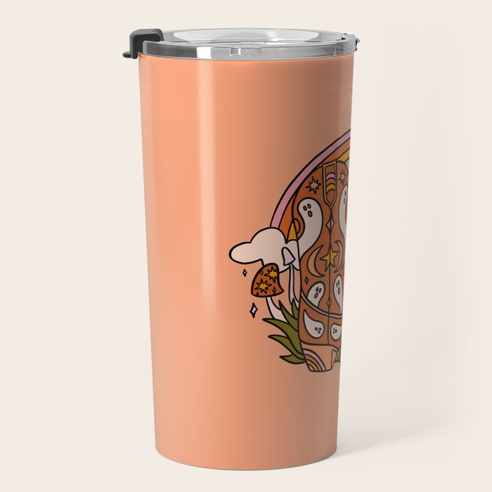 Halloween Cowboy Boots Travel Mug Gallery Image 3