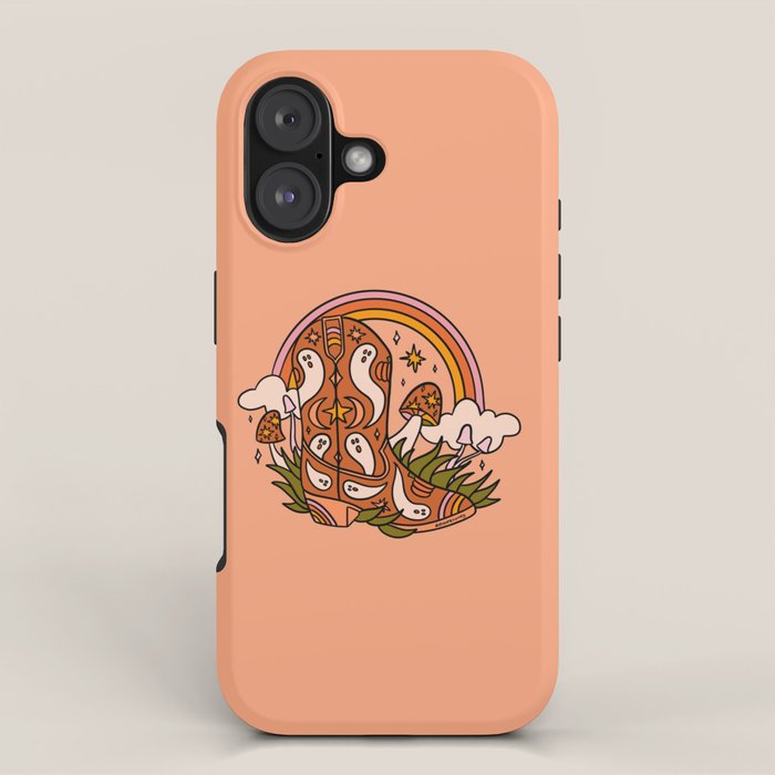 Halloween Cowboy Boots iPhone Case Gallery Image 1