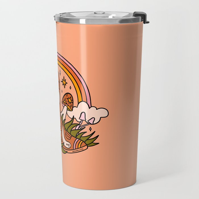 Halloween Cowboy Boots Travel Mug Gallery Image 2