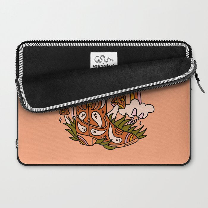 Halloween Cowboy Boots Laptop Sleeve Gallery Image 2