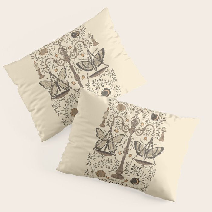 Libra, The Scales Pillow Sham Gallery Image 1