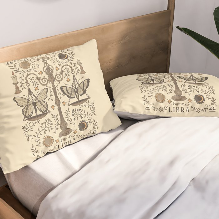Libra, The Scales Pillow Sham Gallery Image 2