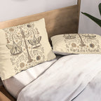 Libra, The Scales Pillow Sham Gallery Image 2