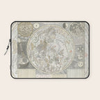Star map of the Southern Starry Sky Laptop Sleeve Gallery Image 1