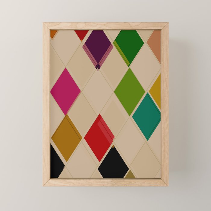 Pattern Play 2 Mini Art Print Gallery Image 1