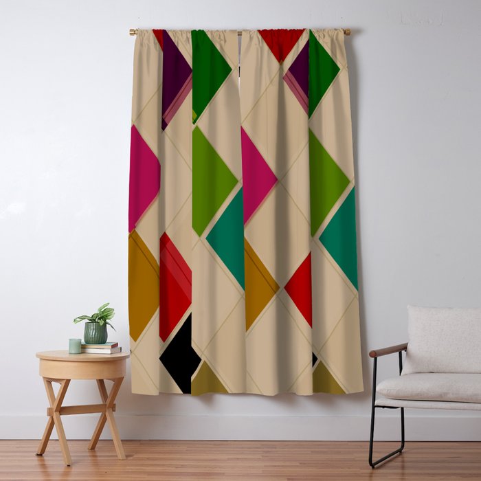 Pattern Play 2 Window Curtain Gallery Image 1
