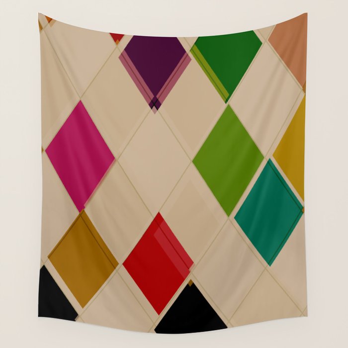 Pattern Play 2 Wall Tapestry Gallery Image 1