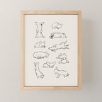 More Sleep Chihuahua Mini Art Print Gallery Image 1