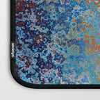Vintage Rust, Copper and Blue Laptop Sleeve Gallery Image 3