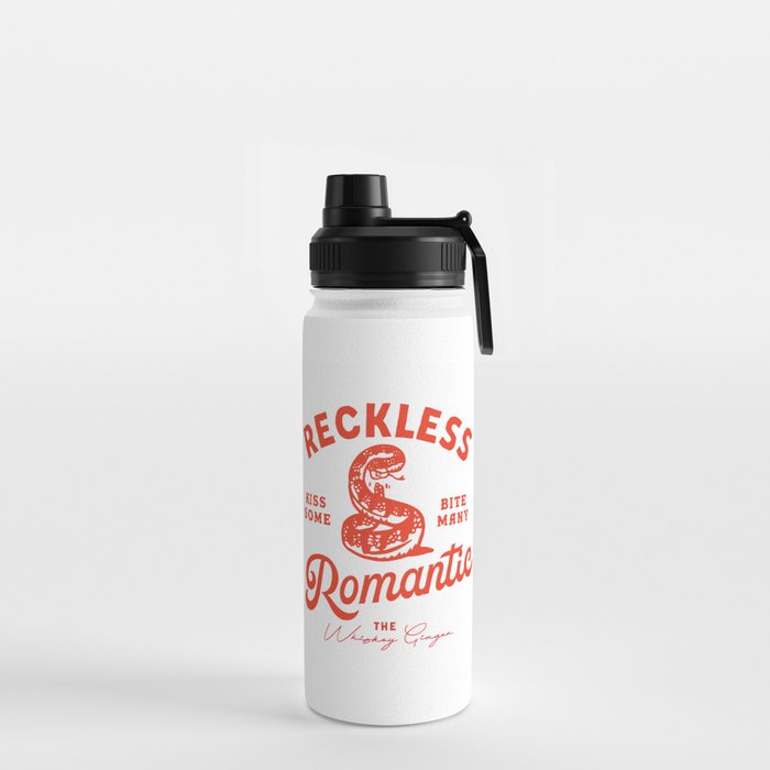 Reckless Romantic: Kiss Some, Bite Many.  Water Bottle Gallery Image 2