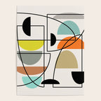 Mid Century Modern "Bowls" Poster Gallery Image 4