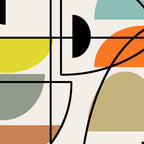 Mid Century Modern "Bowls" Coffee Mug Gallery Image 2