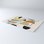 Mid Century Modern "Bowls" Rug Gallery Image 3