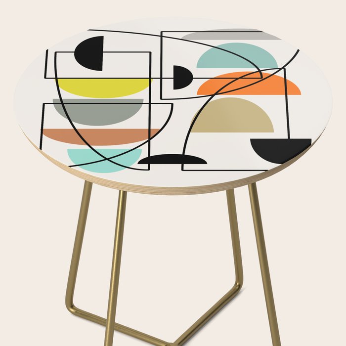 Mid Century Modern "Bowls" Side Table Gallery Image 2
