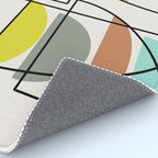 Mid Century Modern "Bowls" Rug Gallery Image 4
