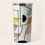 Mid Century Modern "Bowls" Travel Mug Gallery Image 1