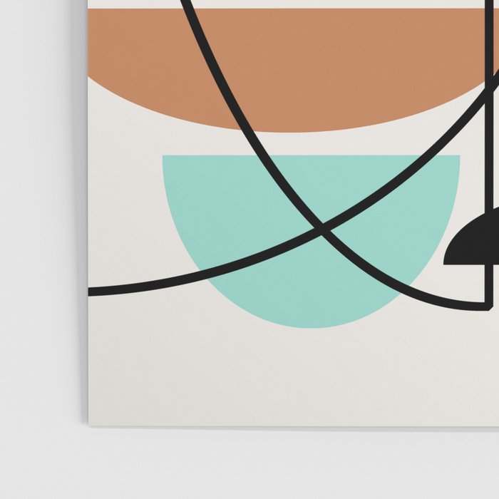 Mid Century Modern "Bowls" Poster Gallery Image 3