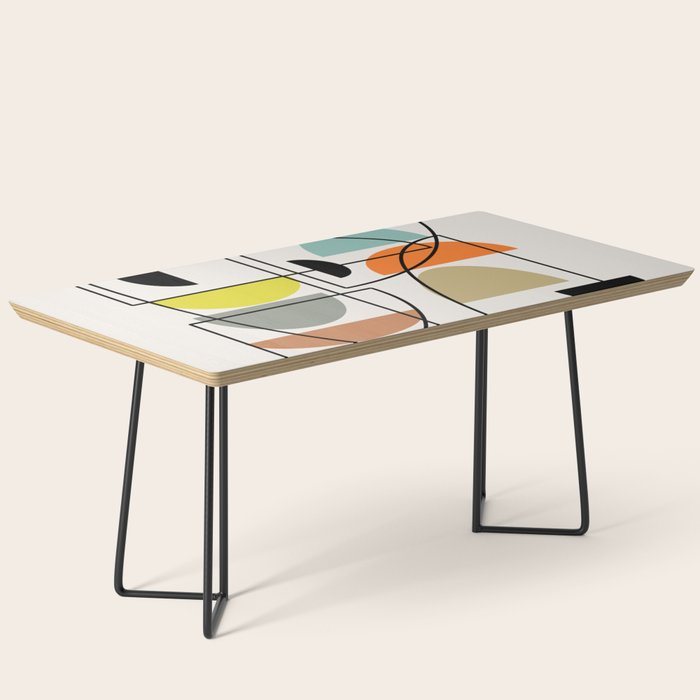 Mid Century Modern "Bowls" Coffee Table Gallery Image 1