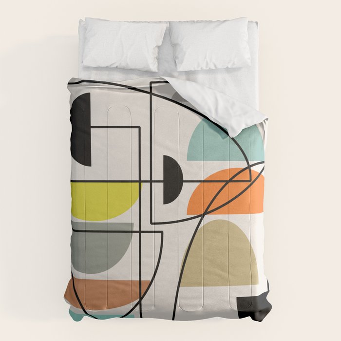 Mid Century Modern "Bowls" Comforter Gallery Image 6