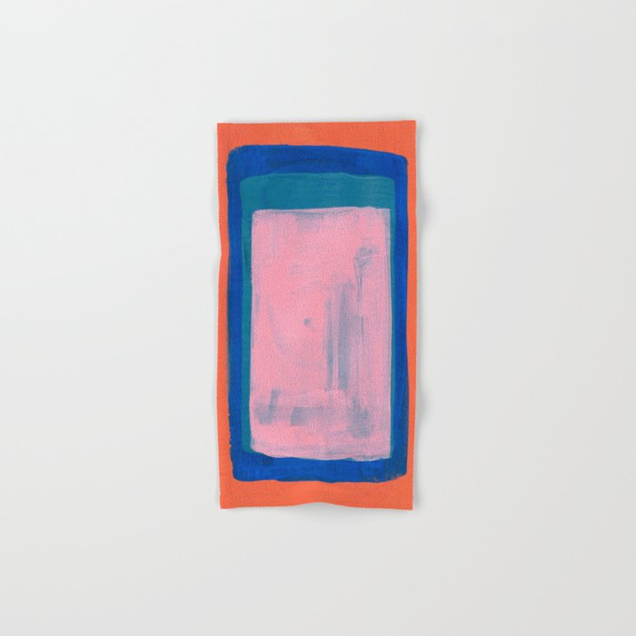 Ocean Pink Colourfield  Bath Towel Gallery Image 1