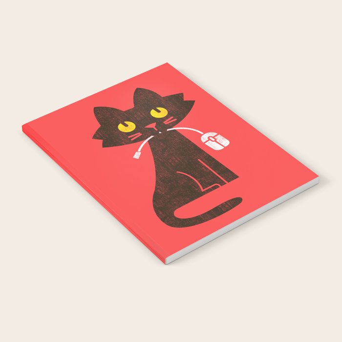 Fitz - Hungry hungry cat (and unfortunate mouse) Notebook Gallery Image 2