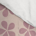 Blush Pink Floral Comforter Gallery Image 4