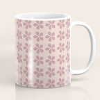 Blush Pink Floral Coffee Mug Gallery Image 1