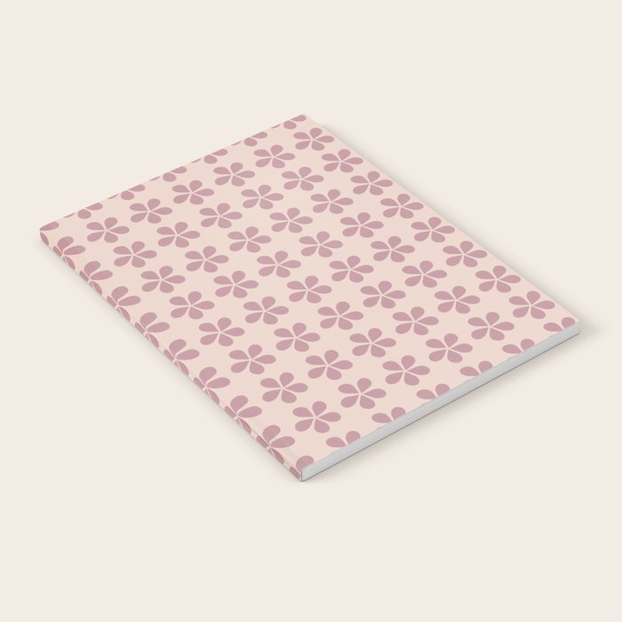 Blush Pink Floral Notebook Gallery Image 2