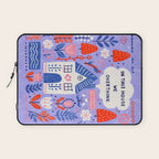 In this house we overthink Laptop Sleeve Gallery Image 1