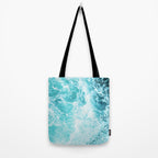 Perfect Sea Waves Tote Bag Gallery Image 2