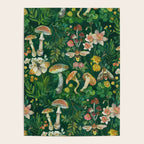 Mushrooms Dandelion Garden Poster Gallery Image 4