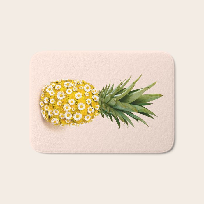 Daisy Pineapple Bath Mat Gallery Image 1