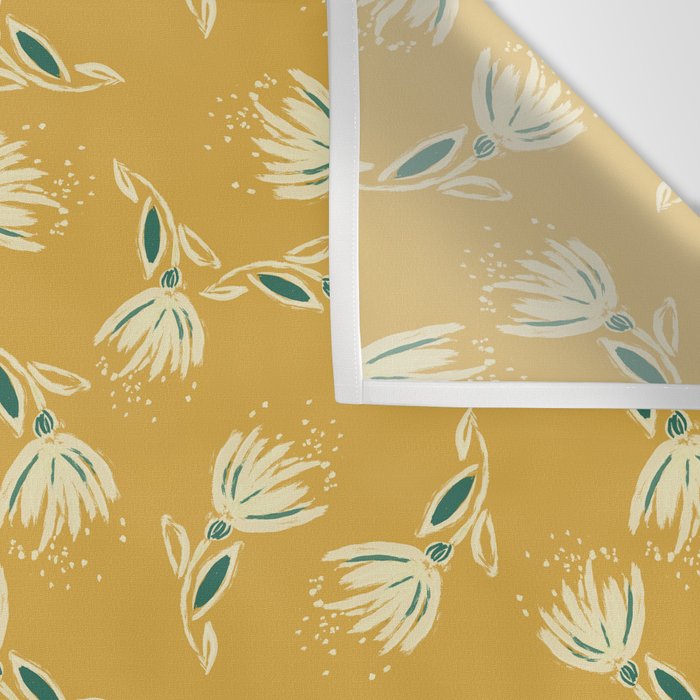 Sketchy Dandelions Wall Tapestry Gallery Image 3