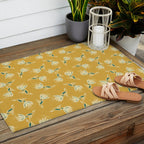 Sketchy Dandelions Outdoor Rug Gallery Image 2