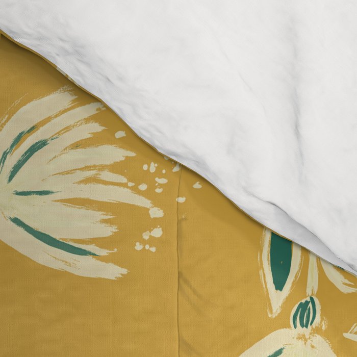 Sketchy Dandelions Comforter Gallery Image 4