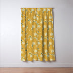 Sketchy Dandelions Window Curtain Gallery Image 3